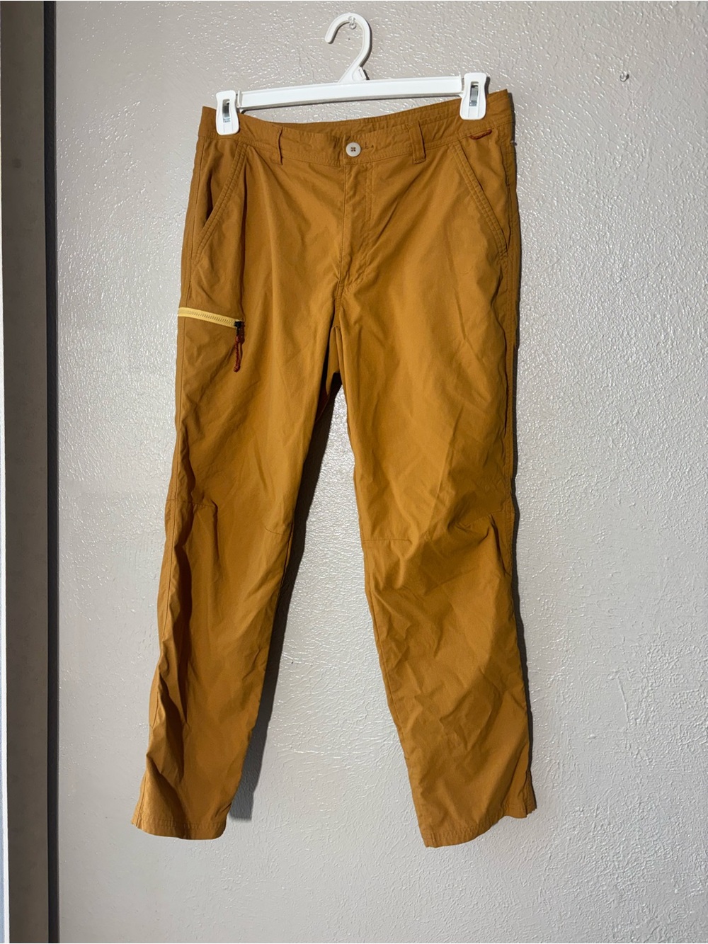 REI Co op Trail  Hiking Pants in Mustard Brown 34x30